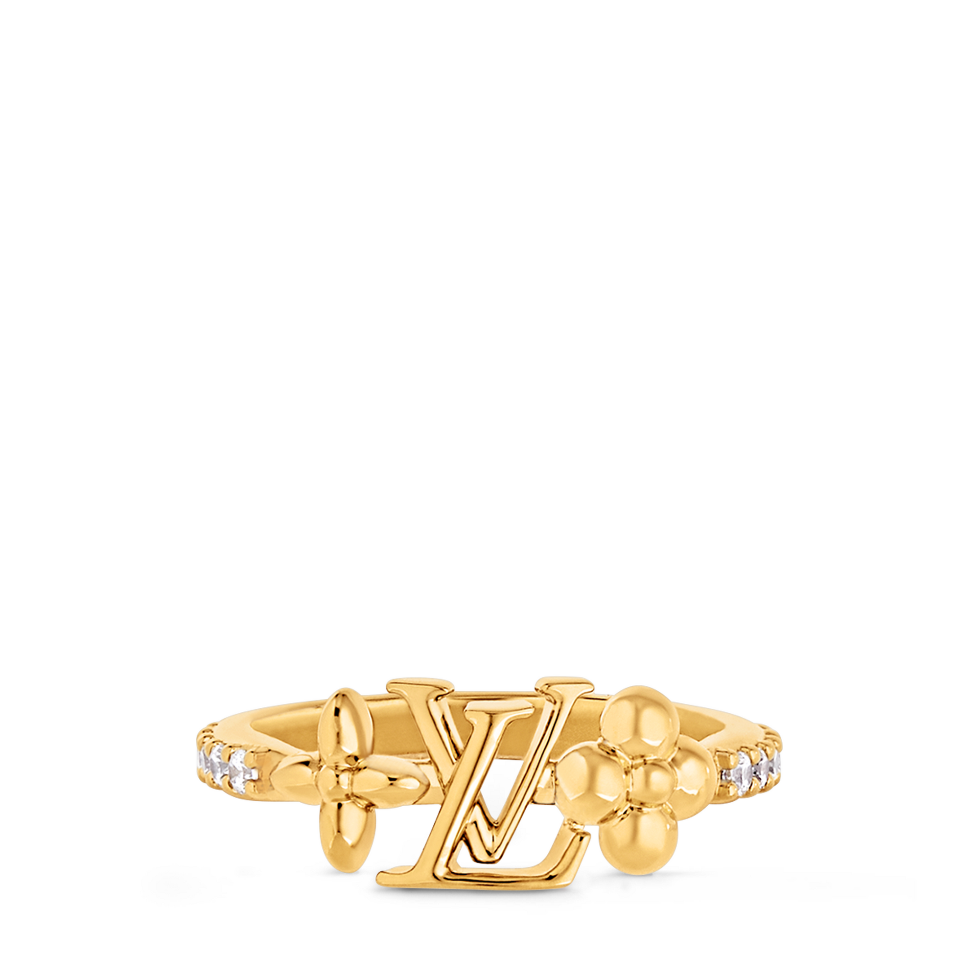 Louis Vuitton リング・ベビールイ ゴールド LV Iconic Ring S00 - Fashion Jewellery | LOUIS VUITTON